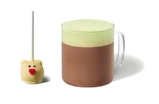 Nutty Valentine's Hot Chocolates