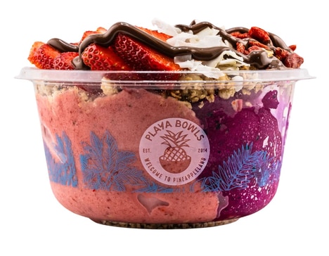 Valentine's-Themed Superfruit Bowls