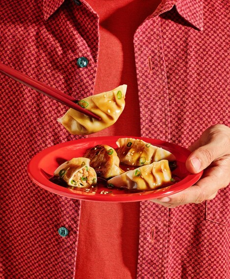 Asian-Inspired Protein Dumplings