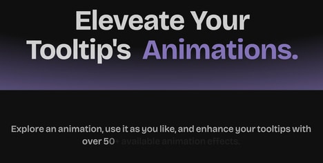 Tooltip Animation Libraries