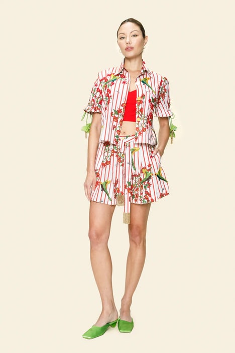 Tropically Inspired Garment Designs