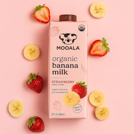 Strawberry-Inspired Dairy-Free Milks