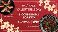 Valentine's Day Dining Packages