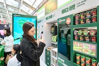Korean Food Retail Booths