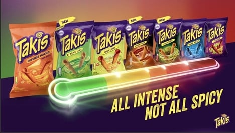 Intense Rolled Tortilla Snacks