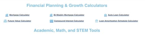 Online Calculation Tools
