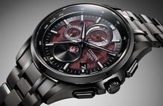 Red-Hued Lunar Eclipse Timepieces