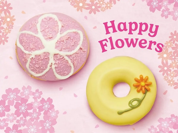Floral Springtime Donut Ranges