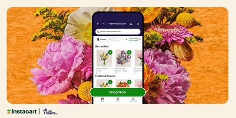 Instant Floral Delivery Partnerships