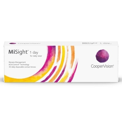 Myopia-Focused Contact Lenses