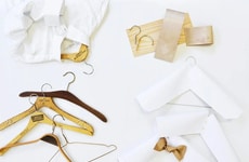 Thin-Wood Clothing Hangers