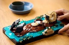 Interlocking Otter Puzzle Set