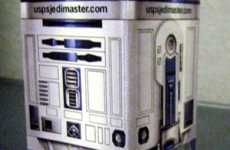 Make Your Own Paper R2-D2 Mailbox For Free