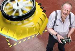 Flying Saucer to be Developed as Surveillance Drone