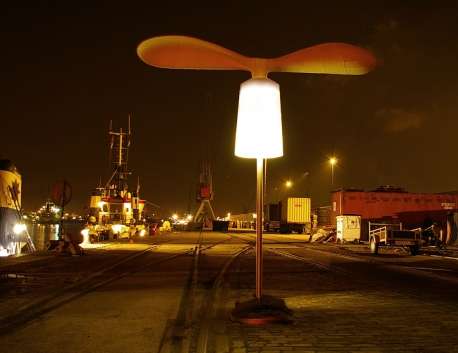 Wind Powered Outdoor Lighting