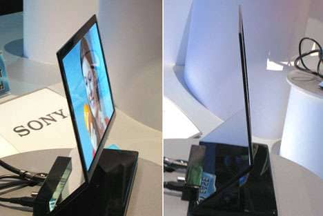 Papercut Thin TV Screen