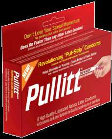 Speedy Condoms: Pull Strips for Fast Application | Trend Hunter