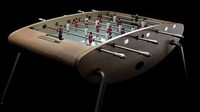 "God versus Evil" Opus luxury Football table. Image 2