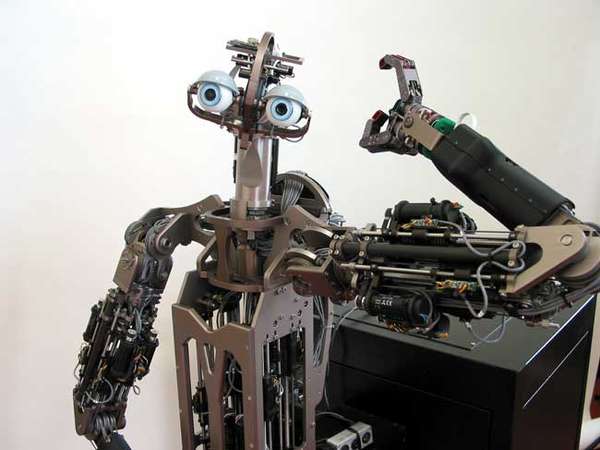 New Robot With Human Like Eyes