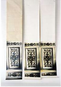 Deborah Bowness Genuine fakes handpainted wallpapers. Image 4