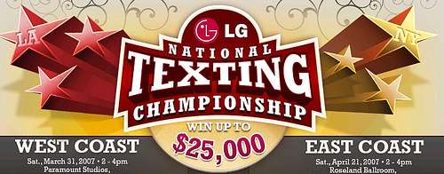 Text Messaging Competitions