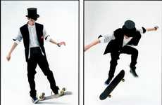 Suit-Wearing Skaters