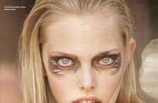 Feathered Smoky Makeup
