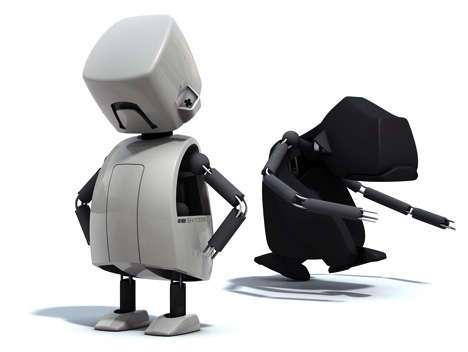 72 Cartoonish Robots