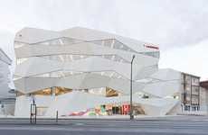 Faceted Cut-Out Architecture
