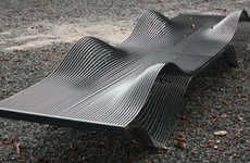 Graphic Wave Benches
