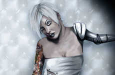 Psycho Snow White Art