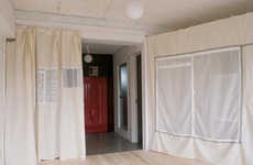 Fluid Fabric Walls
