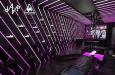 Glowing Pink Displays