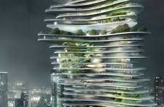 Asymmetrically Stacked Skyscrapers