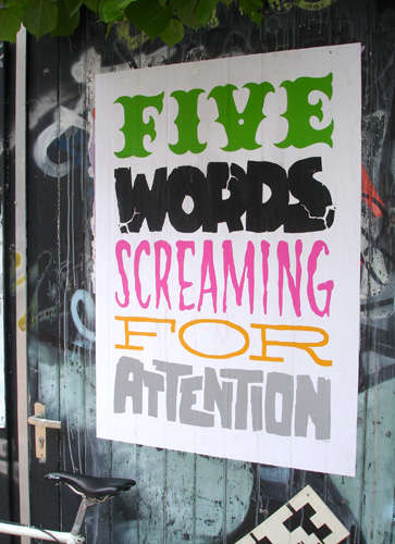 Typographic Graffiti Books