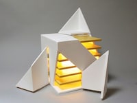 Foldable Wooden Lamps Image 3