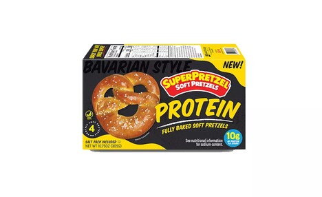 Protein-Rich Frozen Pretzel Products