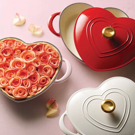Heart-Shaped Dutch Ovens
