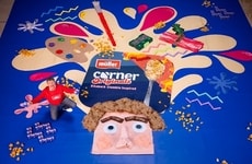 Artistic Yogurt Dessert Campaigns