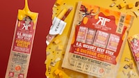 Portable Meaty Cheese Snacks Image 1