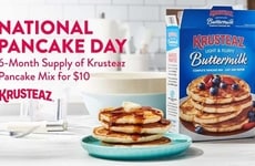 Low-Cost Pancake Mix Promotions