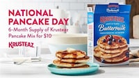 Low-Cost Pancake Mix Promotions Image 1