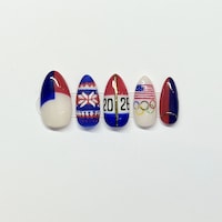 Patriotic Press-Ons Capsules