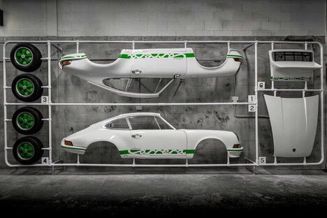 Exploded Car Sculptures