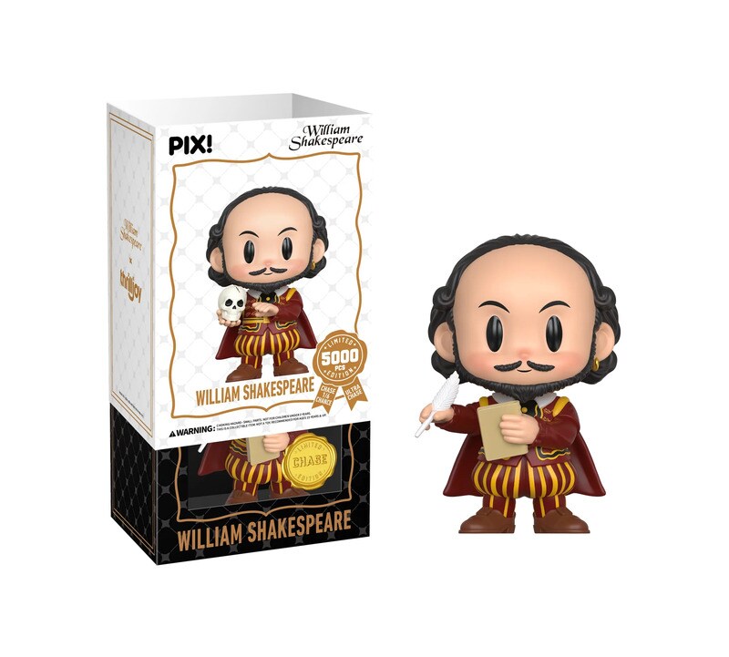 Playwright Collectibles: Thrilljoy's PIX! William Shakespeare