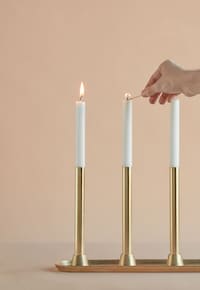 Warm Ambient Candle Holders Image 2