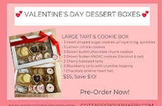 Valentine's Day Dessert Boxes