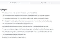 Legal Simplification Tools