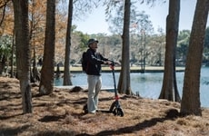 Celebratory Electric Scooter Giveaways