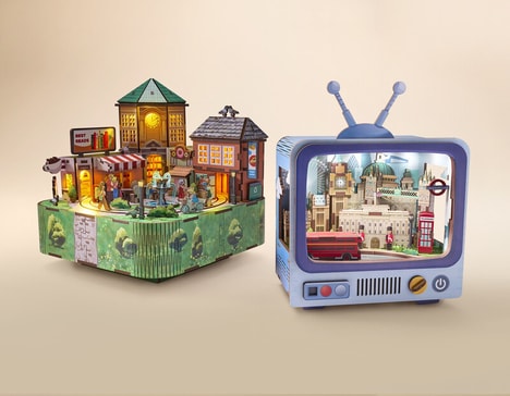 Screen-Free 3D Building Puzzles